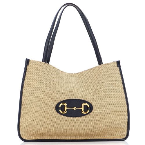 Horsebit 1955 Tote Canvas and Leather Medium