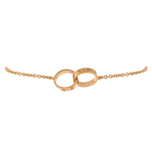 Love Interlocking Bracelet 18K Rose Gold