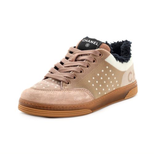 Women's Logo Low-Top Sneakers Suede