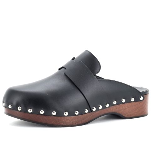 Women's Calya Clog Mules Leather