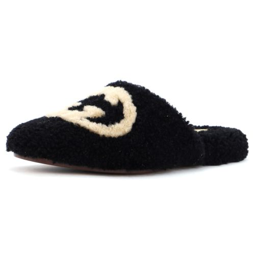 Women's Eileen Interlocking G Slippers Shearling