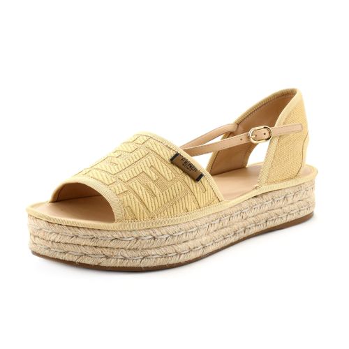 Women's Platform Espadrille Sandals Zucca Raffia