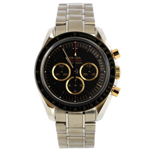 Speedmaster Professional Tokyo Olympic Chronograph Limited Edition Manual Watch Stainless Steel and Yellow Gold 42