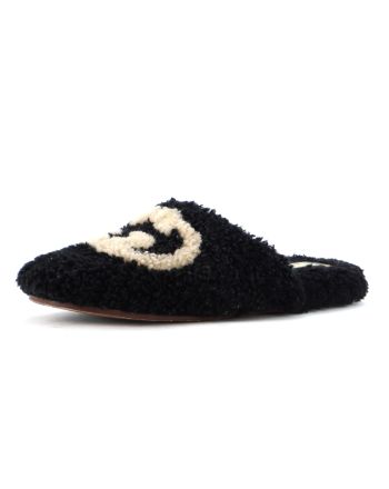 Women's Eileen Interlocking G Slippers Shearling