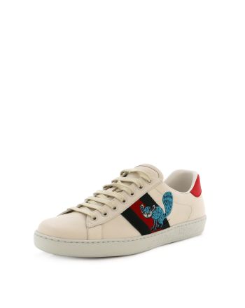 Freya Hartas Ace Sneakers Embroidered Leather