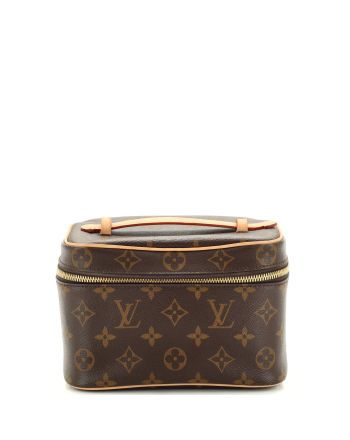 Nice Vanity Case Monogram Canvas Mini