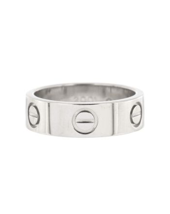 Love Band Ring Platinum