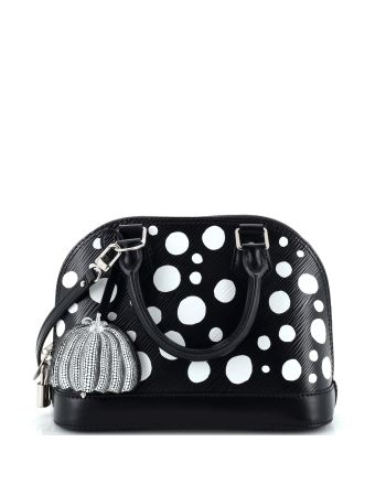 Alma Handbag Yayoi Kusama Infinity Dots Epi Leather BB