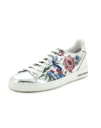 Women's FrontRow Sneakers Floral Leather